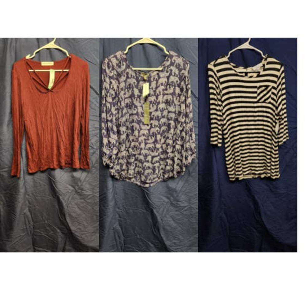 3 new with tags shirts from stitch fix and the like - XL